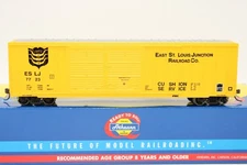 Athearn HO Scale ESLJ East St Louis Junction 50' FMC Offset DD Box Car #7723 NOS