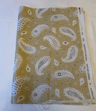 Brand New fabric off cut by Vanessa Arbuthnott ‘Paisley Ground’