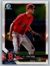 2018 Bowman #BCP117 C.J. Chatham Chrome Prospects *RS