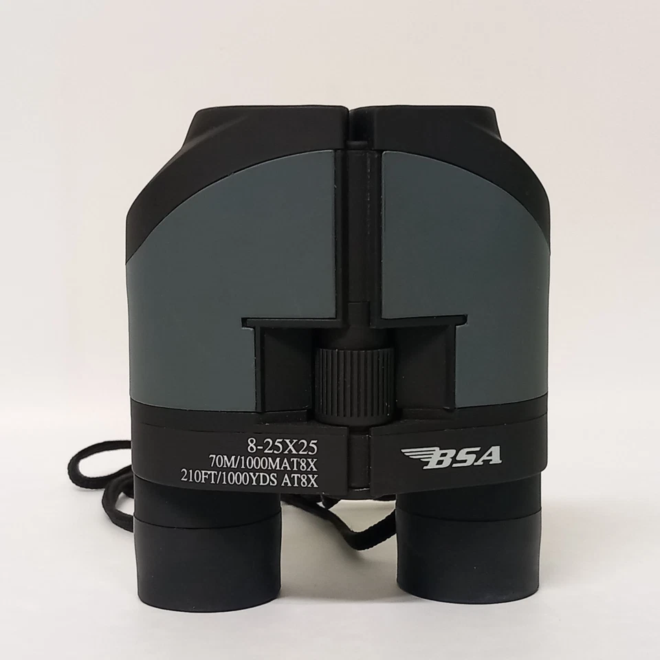 BSA 8-25x25 Binoculars with Case Compact & Lightweight Spares Or Repairs  - Image 2 of 4