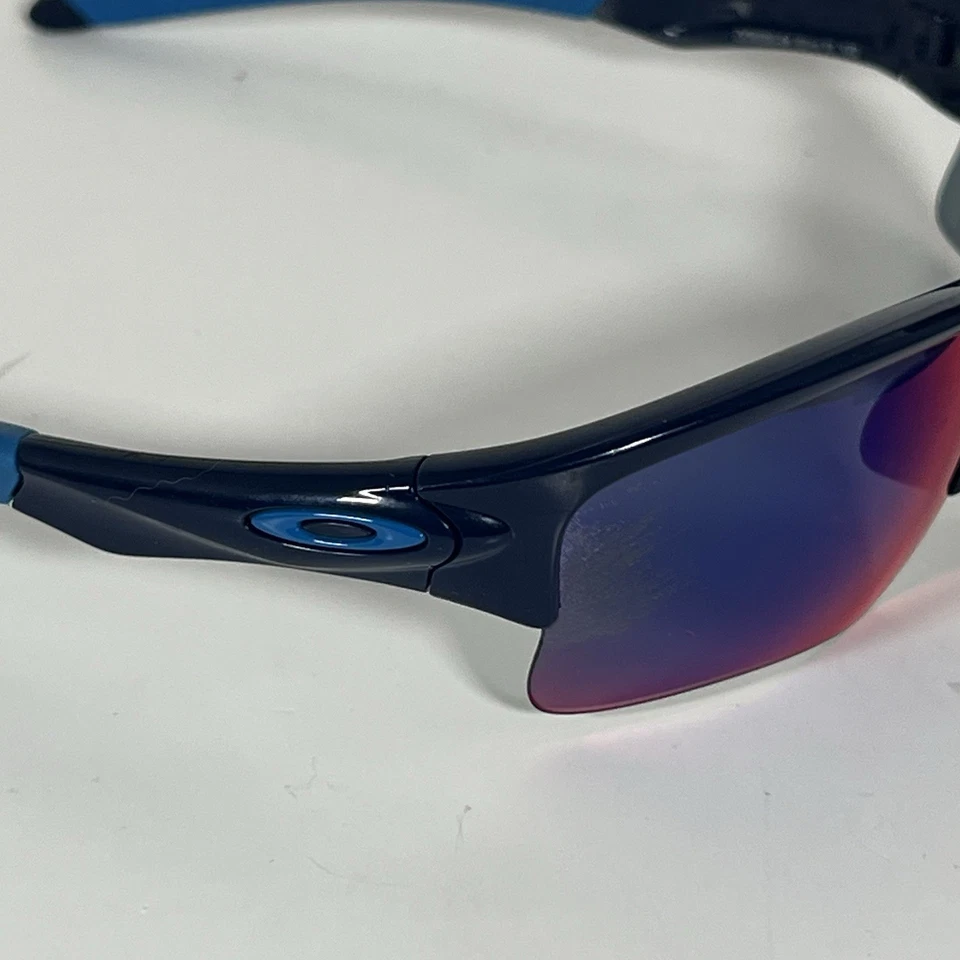 Óculos de sol Oakley Quarter Jacket 009200-04 armação marinha lente irídio vermelha positiva - Imagem 3 de 4