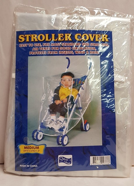clear plastic stroller cover