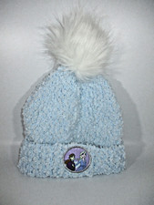 Disney Frozen II Anna and Elsa Beanie Faux Fur Pom Hat Girl  s  Stocking Stuffer