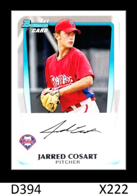 1-2011 BOWMAN PROSPECTS BASE JARRED COSART PADRES QTY AVAILABLE