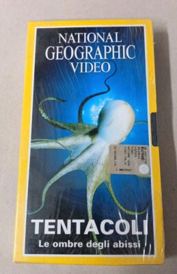 VHS National Geographic Video Tentakel Schatten des Abgrunds - Neu Versiegelt