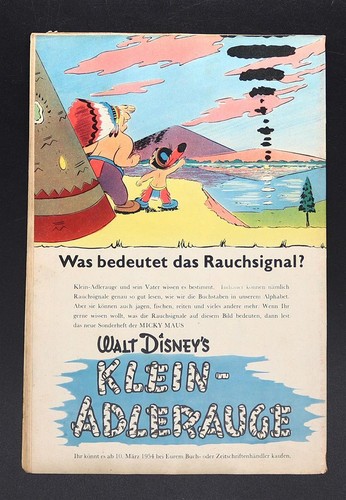 Auswahl Micky Maus Comic Heft 1954 Ehapa original ab Z1-2 Top Zustand! - Bild 20 von 67