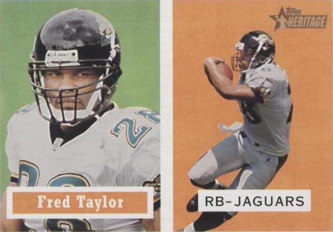 2002 Topps Heritage Fred Taylor #24 - 1 of 2