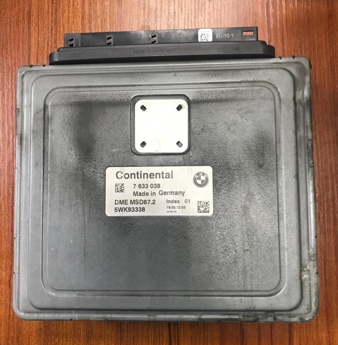 BMW 740Li N54 F02 F01 ENGINE CONTROL ECU UNIT MODULE DME MSD87.2 7633038