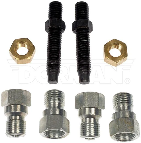 Exhaust Manifold Kit Left for FORD E-150 ECONOLINE BRONCO 5.8L 1988-97 RA/025DM - Picture 2 of 9