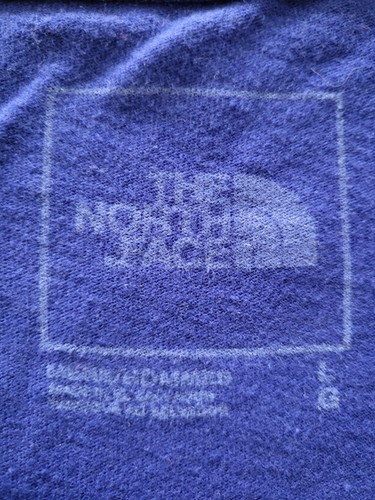 Camiseta North Face Para Hombre L Azul Logo Fino Equipo Alpino Algodón NF0A4QQ85NX - Imagen 4 de 14