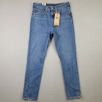Levis 501 Jeans Womens Size 27x28 Skinny High Rise Button Fly Fitted Hip  Thigh | eBay