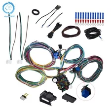 Universal Extra Long 21 Circuit Wiring Harness For CHEVY FORD JEEP HOTRODS