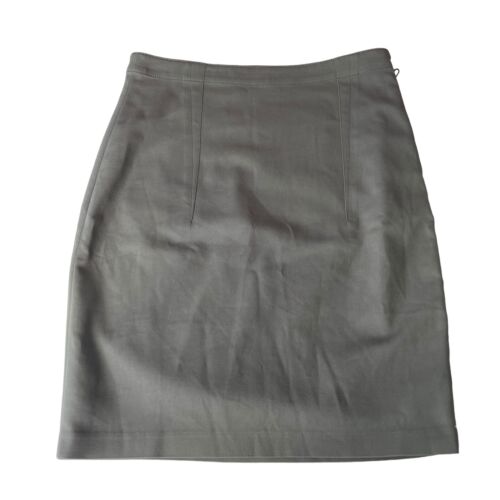 T Alexander Wang M Skirt Pencil Gray Side Zipper Detail women's - Picture 2 of 9