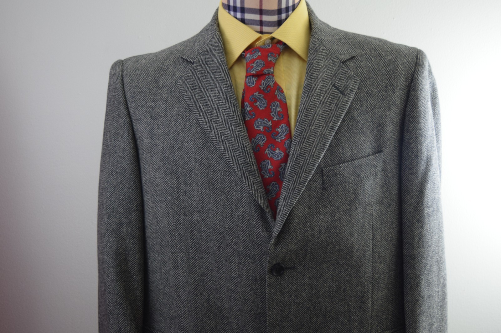 Men's Stafford Signature Wool Classic Fit Suit Jacket - Gray - 40R - NWOT main image 0