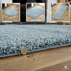 Duck Egg Blue Small X Extra Large Modern Rug Thick 5cm High Pile Image Is Loading Duck Egg Blue Small X Extra Large Modern