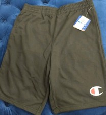Champion Boys Black Cotton Shorts