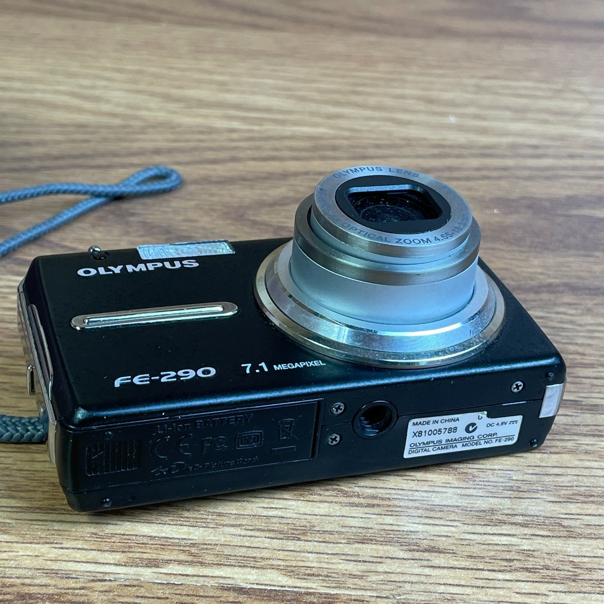 Olympus FE-290 Black 7.1MP Handheld 4x Optical Zoom Digital
