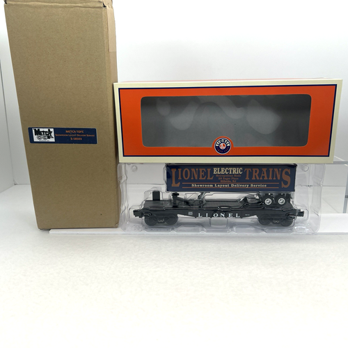 Lionel 6-58503 TCA METCA Showroom Layout Delivery Trailer on FC O NEW Club