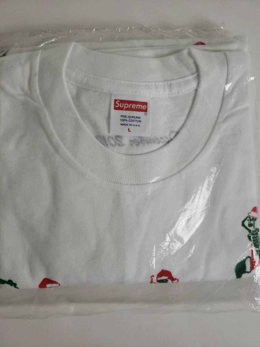 Supreme christmas sales tee 2017
