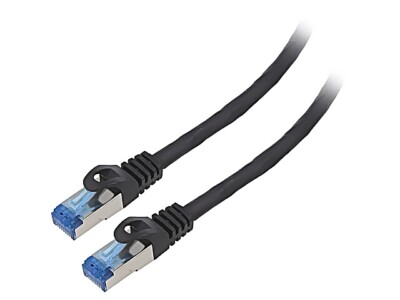 PCF6A-10CC-0050-BK Patch cord S/FTP 6a Line CCA LSZH schwarz 05m 26AWG Adern: 8