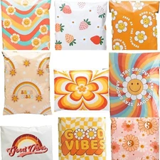 Summer Prints Poly Mailers Plastic Envelopes Shipping Bags Custom #SmileMail®