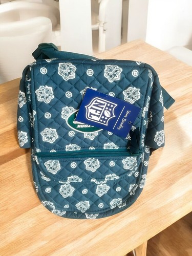Vera Bradley NFL kleiner Rucksack aus Baumwolle (New York Jets) - Bild 8 von 9