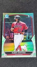 2023 Bowman Chrome 1st Lunar Glow Ruben Santana Arizona Diamondbacks #BCP-42