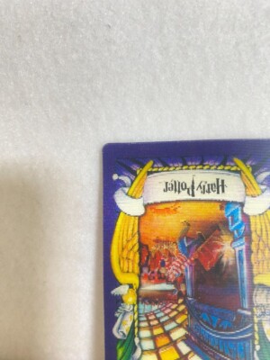 Platform 9 3/4 Harry Potter Frog Chocolate 3D Lenticular Card From
