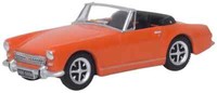 Oxford Diecast 76MGM001 MG Midget Mkiii Blaze Orange 1:76 Modellauto +T48 Post