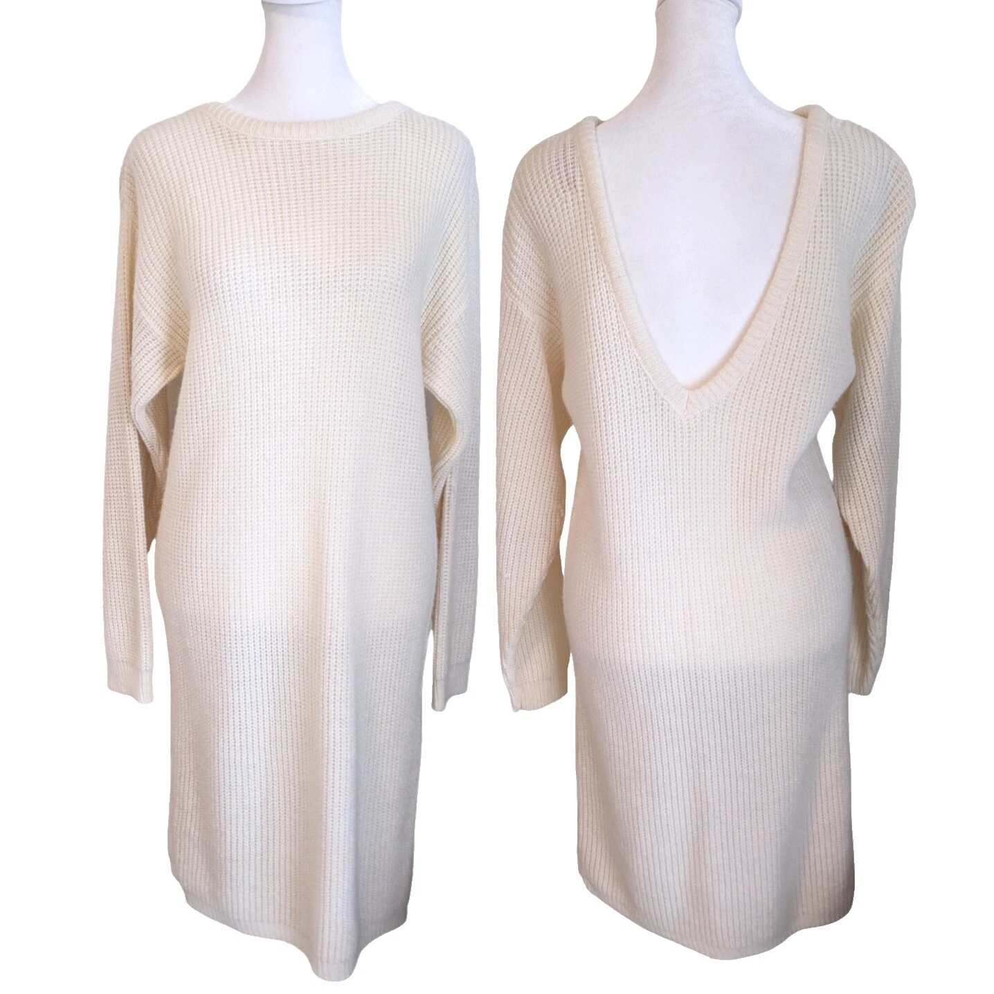 Knit White Vintage Dresses for Women