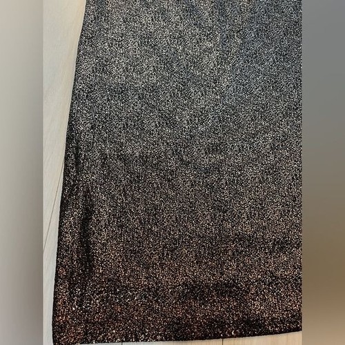 Abito Julia Jordan Ombré Sparkle nuovo con etichette argento/bronzo taglia 6 - Foto 4 di 7