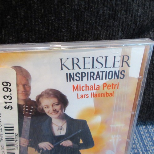 Kreisler: Inspirations Michala Petri Lars Hannibal 2001 RCA CD SEALED - Picture 5 of 5