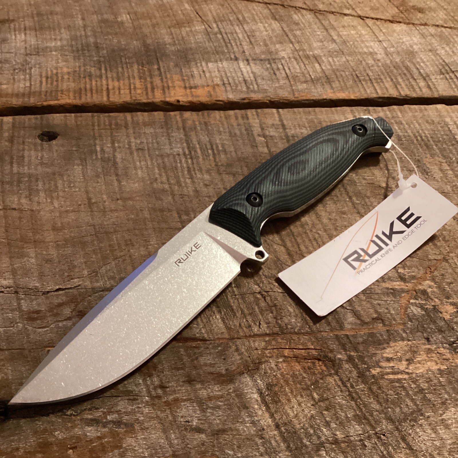 RUIKE Jager F118 Fixed Knife 4.5" 14C28N Steel Full Tang Blade G10