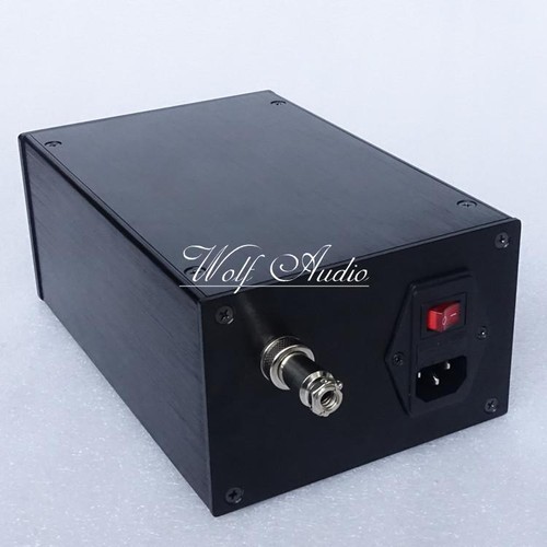 BZ1409P Black Full Aluminum Chassis amp Enclosure Isolate power box DIY PSU Case - Picture 2 of 5