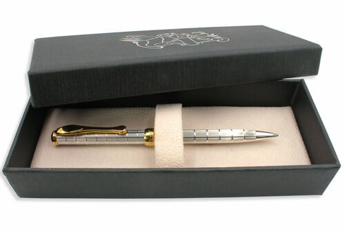 Stylo Bille/roller Waterman Man 100 Vintage - Logo Royal, Argent Massif - Occasion Rare