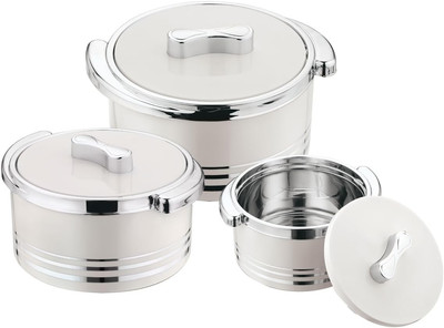 Pinnacle Isolierte Auflaufform Mit Deckel, 3-Teiliges Set, 3,7/2,6/1,5 Qt. Hot P