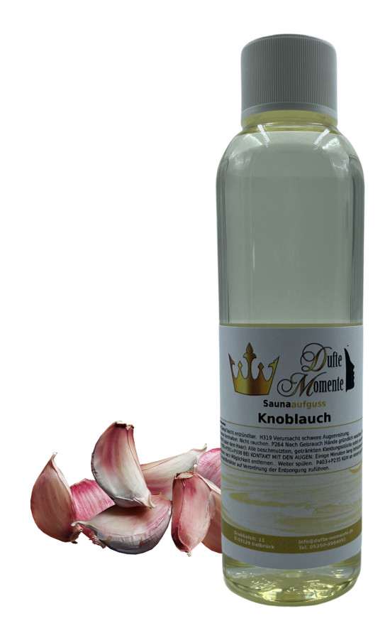 Sauna Aufguss Konzentrat Knoblauch - 250 ml - auch für Profianwender