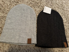 Moon Kitty Unisex ski caps, size small, NWT