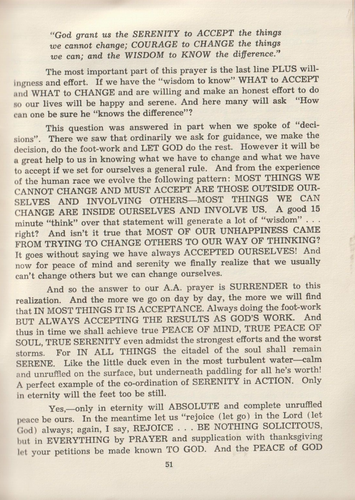 THE BLUE BOOK OF HAPPINESS by Father Pfau, John Doe 1951 SC Alcoholics Anonymous - Picture 10 of 11