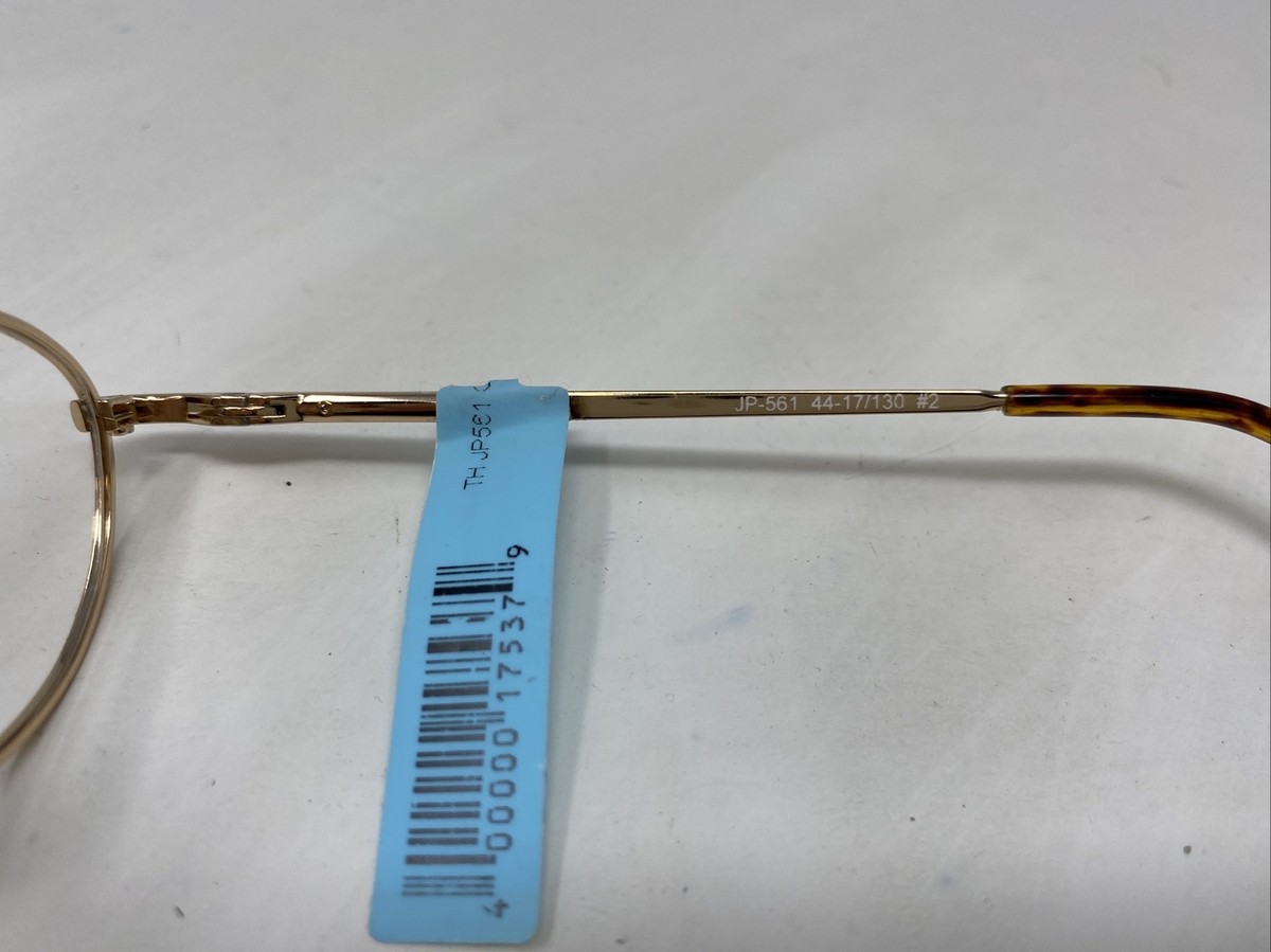 Royce Int'l Eyewear JP-561 #2 44-17-130 Gold Full Rim Eyeglasses