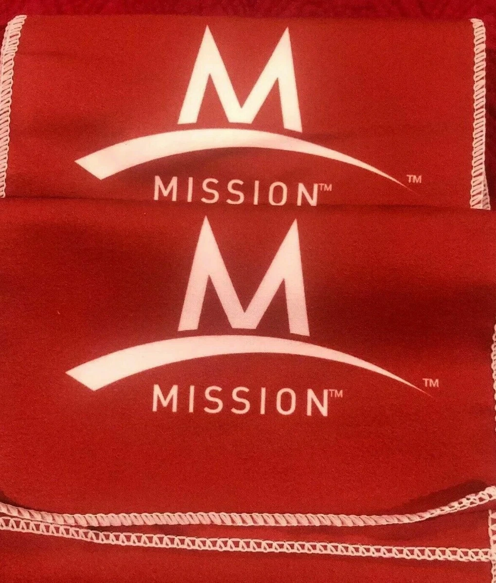 Lot of 2 Mission Enduracool Instant Cooling Activation Towel 6
