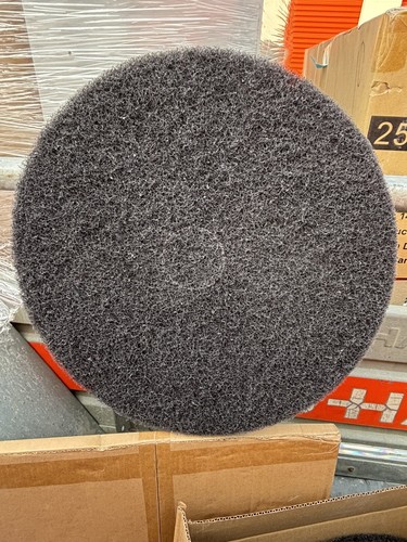 20" Black Floor Wax Stripping Pads - Case of 3 Georgia Enterprises - Picture 3 of 3