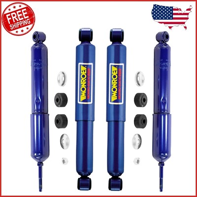 NEW Front & Rear Shock Absorbers Monroe Matic Plus For Nissan Xterra 2000-2001
