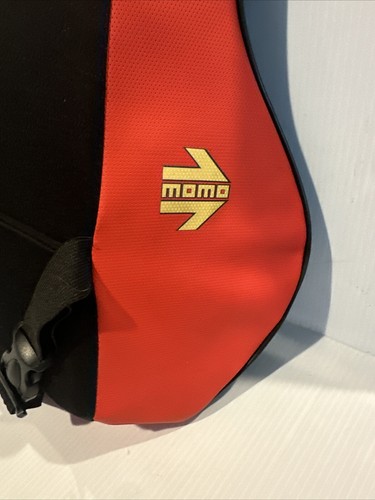 GENUINE MOMO - Ergon Corsa Lumbar Back Support (Black/Red) For Vehicle NEW - Foto 4 di 7
