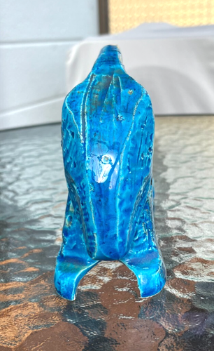 Flavia Bitossi Rimini Blue Rabbit work Made in a Pottery Workshop in Montelupo 0 - Picture 8 of 15