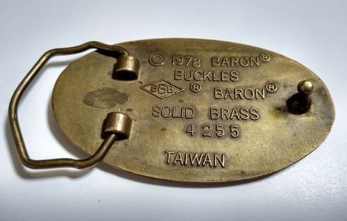 Drinking Problems Belt Buckle - Picture 2 of 2