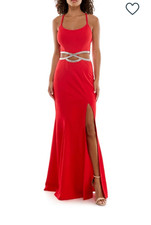 SPEECHLESS WOMENS RED DRESS SIZE 1 NWT