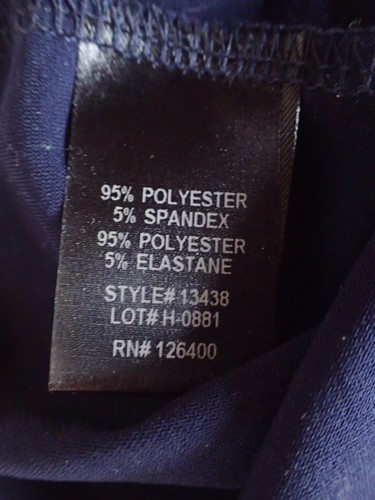 ANTTHONY Ladies Womens  Classy Blue Blazer with Avocado Accents Size XL USA NWT - Picture 10 of 12