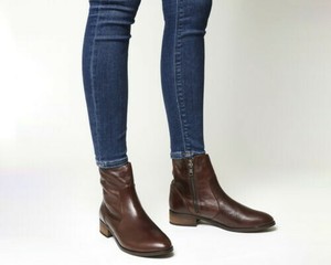 Botines Mujer Marrones Planos Hot Sale, UP TO 51% OFF | www.bravoplaya.com