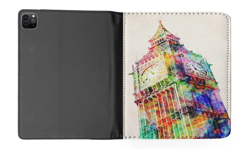 CASE COVER FOR APPLE IPAD|VINTAGE RETRO BIG BEN CLOCK TOWER - Изображение 4 из 4